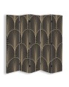 Parawan Geometryczna abstrakcja w stylu glamour - feeby.pl