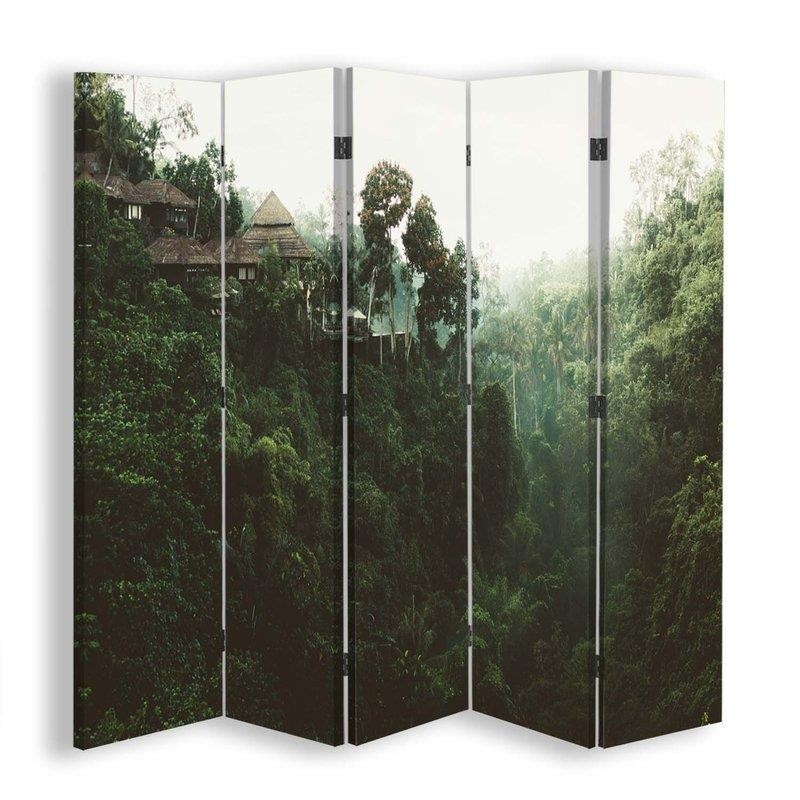 Rotating screen - Cottage on a slope in the tropics | FEEBY