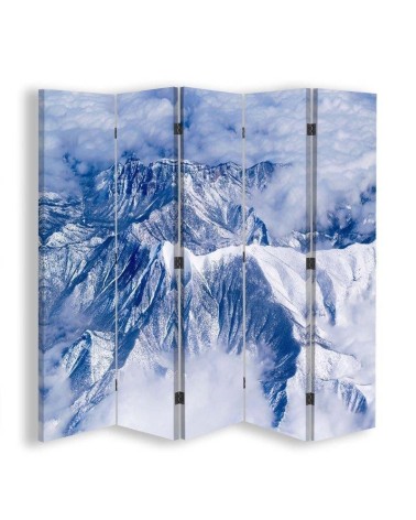 Multipart screen - Snowy mountains | FEEBY
