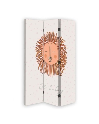 Children's room divider - Enchanted lion | FEEBY