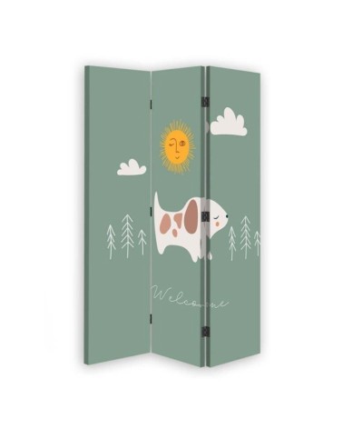 Children's room divider - Happy doggy | FEEBY