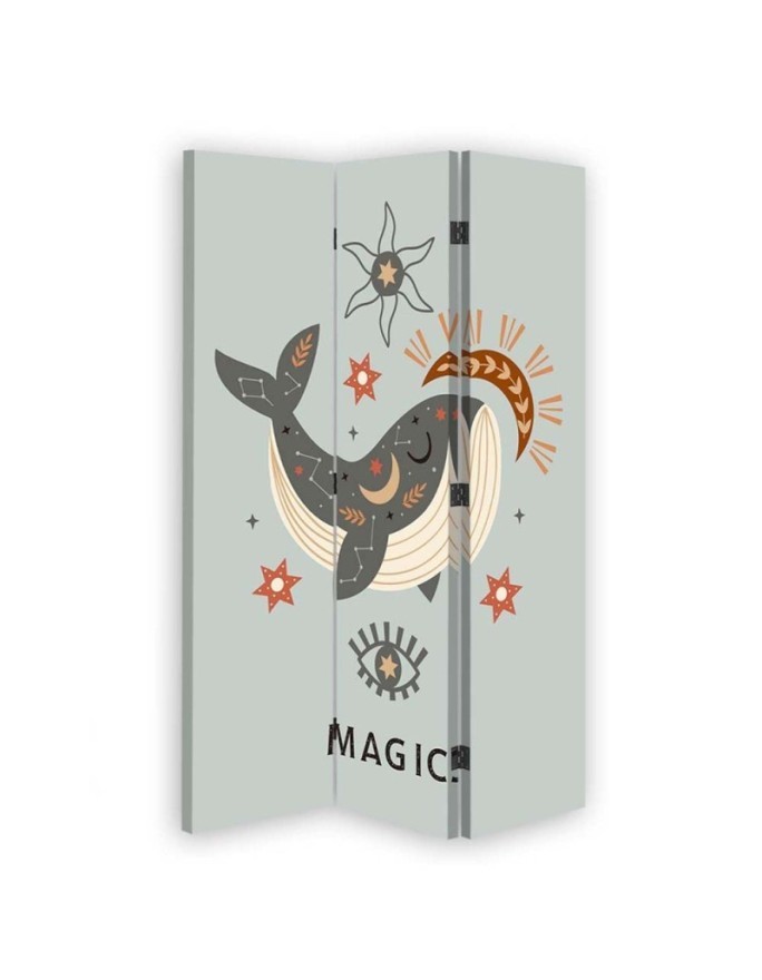 Parawan Magiczny wieloryb - feeby.pl