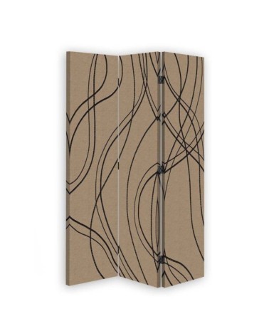 Children's room divider - Decorative waves | FEEBY