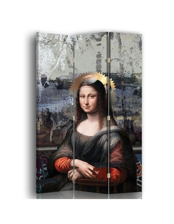 Parawan Mona Lisa, abstrakcja - Jose Luis Guerrero - Feeby.pl