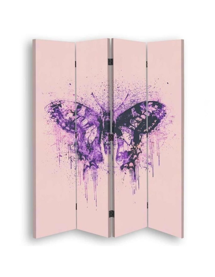 Parawan Fioletowy motyl - Andrea Haase - Feeby.pl
