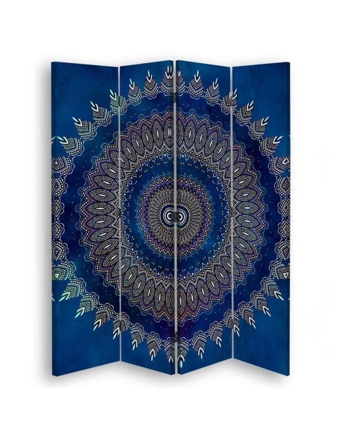 Parawan Niebieska mandala - Andrea Haase - Feeby.pl