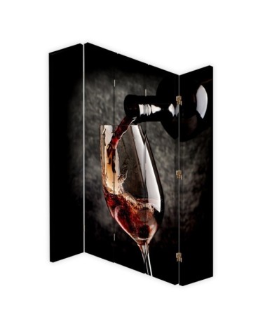 Decorative kitchen screen - Aroma of red wine | FEEBY
