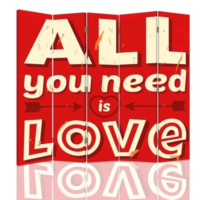 Parawan All you need is love - feeby.pl