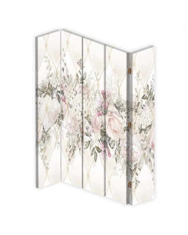 Living room divider - Pastel flowers | FEEBY