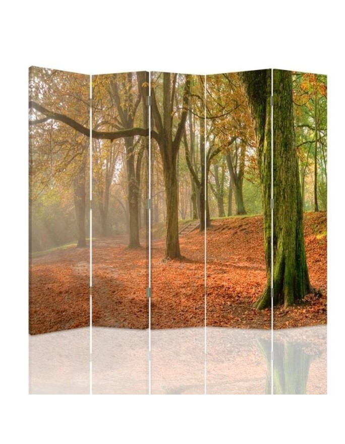 Decorative screen - Autumn in the forest | FEEBY