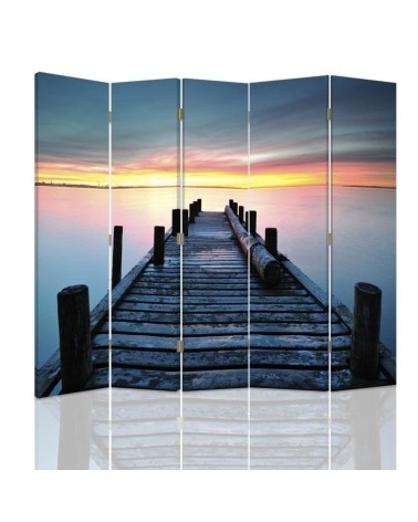 Double-sided screen - Walking towards the sunset | FEEBY