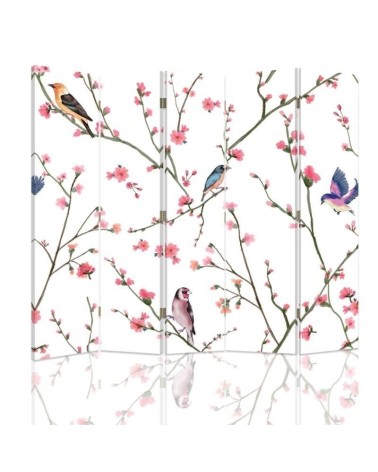 Modern bathroom divider - Birds | FEEBY