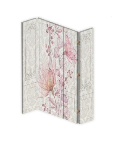 Bedroom divider - Baroque flowers | FEEBY
