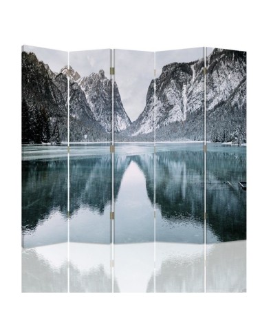 Living room partition - Lake of the mountains | FEEBY
