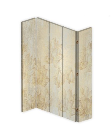 room divider - Golden flowers | FEEBY