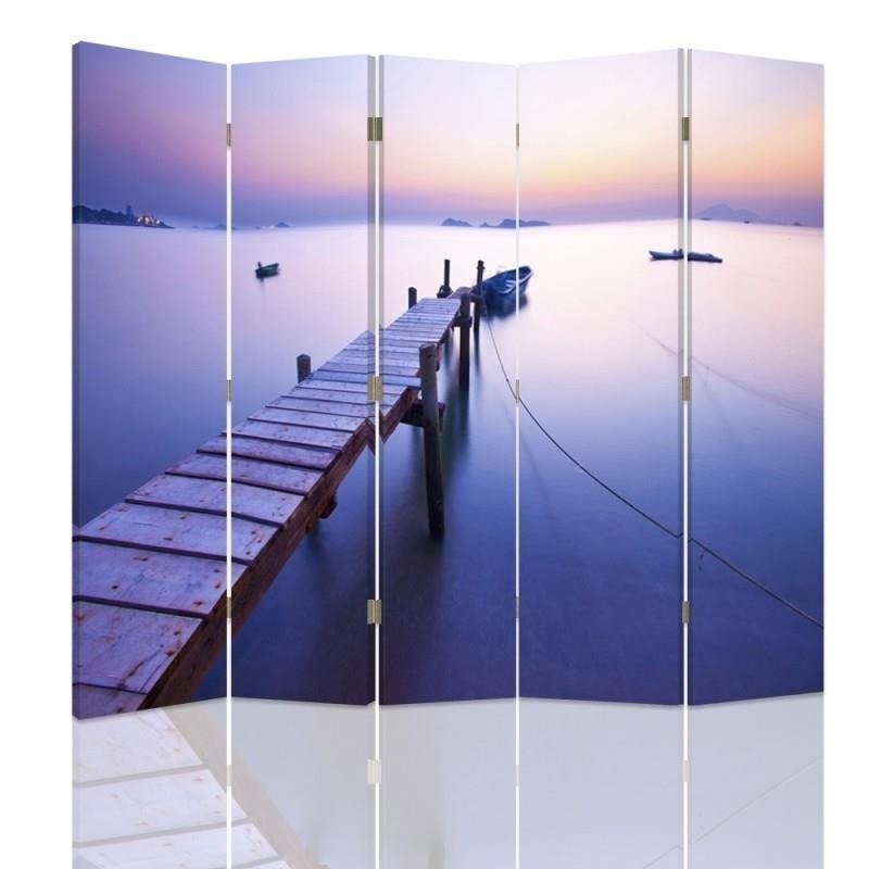 Living room divider - Sunrise on the coast | FEEBY