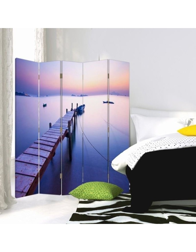 Living room divider - Sunrise on the coast | FEEBY