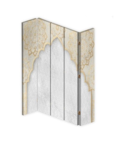 room divider - Oriental pattern in gold | FEEBY