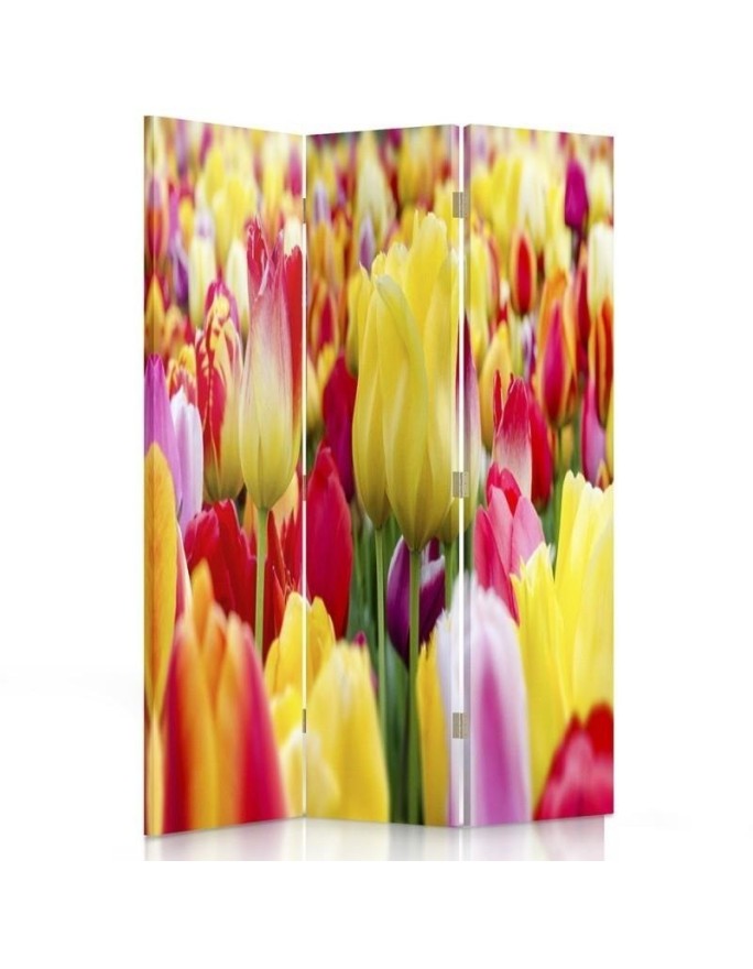 Parawan Wielobarwne tulipany - feeby.pl