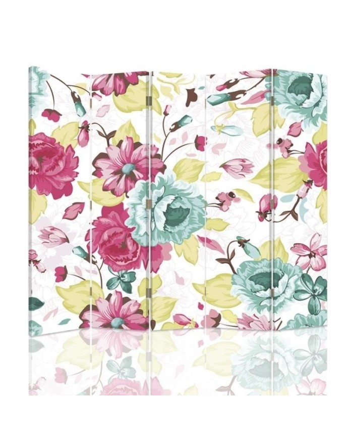 Parawan Vintage flowers - feeby.pl