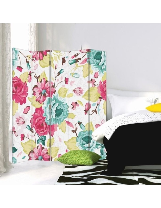 Parawan Vintage flowers - feeby.pl