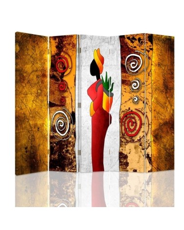 Double-sided screen - Colourful woman | FEEBY