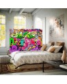 Parawan Abstrakcja z graffiti - feeby.pl