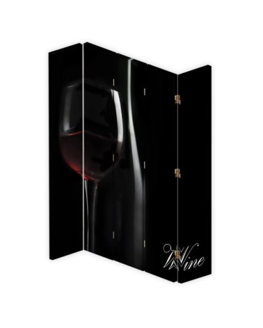 Decorative kitchen screen - Deep taste of wine | FEEBY