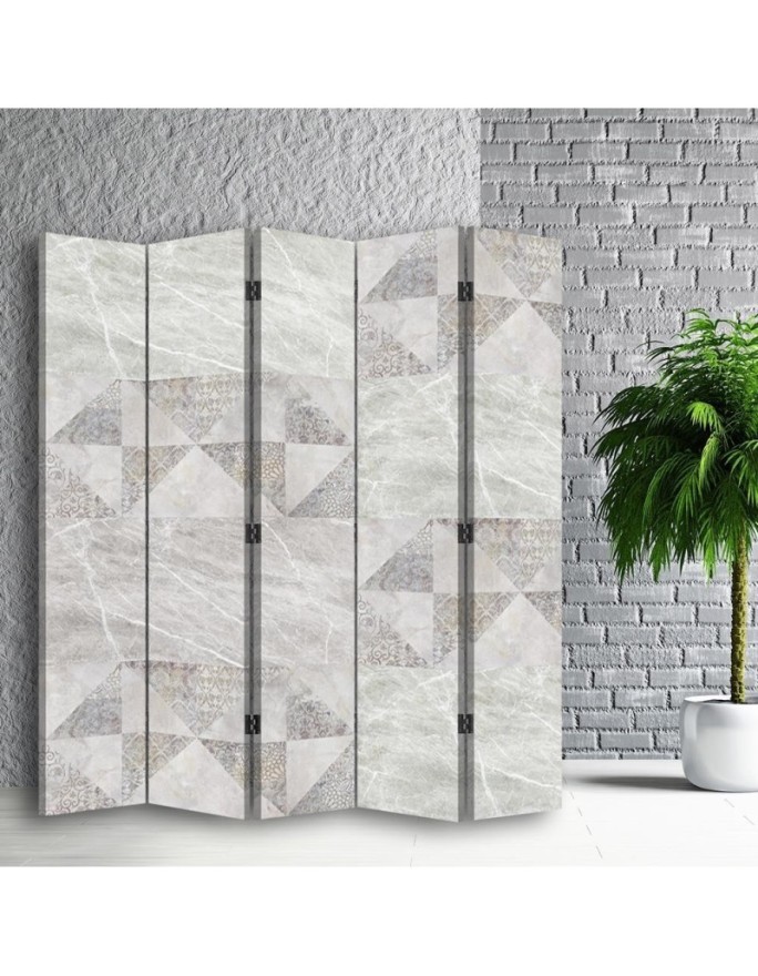 Parawan Geometria i pastele - feeby.pl