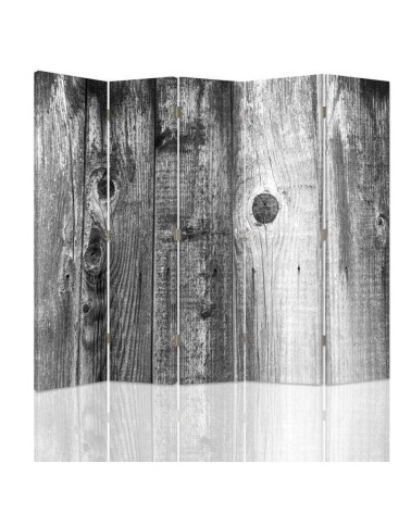 Living room divider - Rustic planking | FEEBY