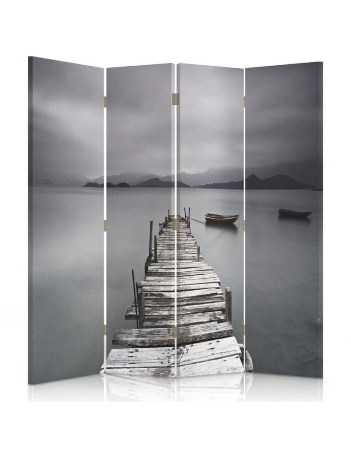 Bedroom divider - Platform in grey | FEEBY