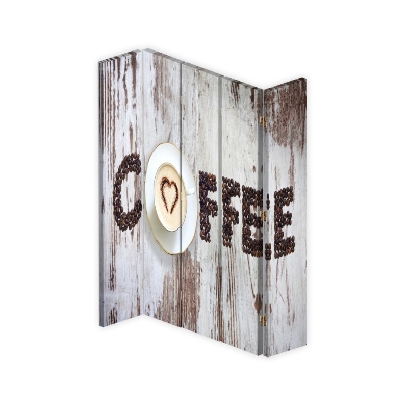 Parawan Napis Coffee z ziarenek kawy - feeby.pl
