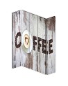 Parawan Napis Coffee z ziarenek kawy - feeby.pl