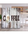 Parawan Napis Coffee z ziarenek kawy - feeby.pl