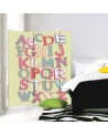 Parawan Alfabet w pastelach - feeby.pl