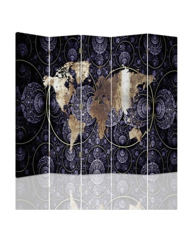 Multipart screen - Elegant world map | FEEBY