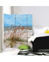 Bathroom divider - Grass on the sea beach | FEEBY