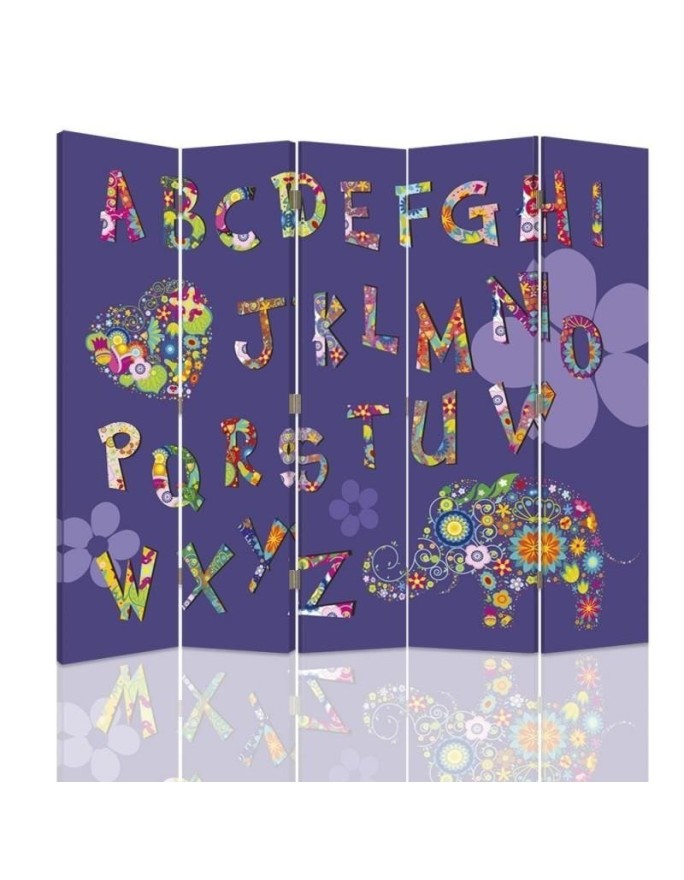 Parawan Alfabet dla dzieci - feeby.pl