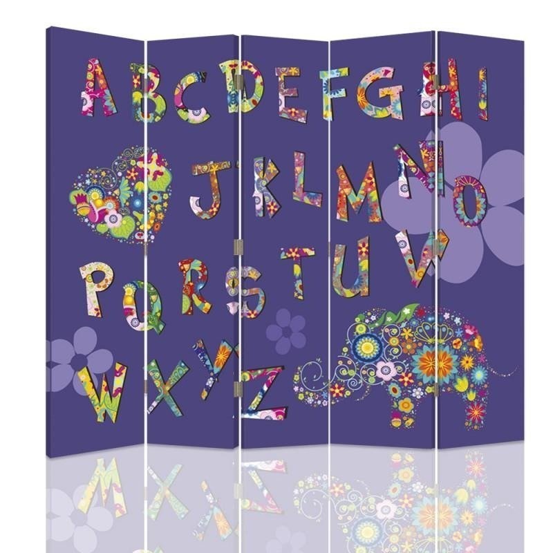Parawan Alfabet dla dzieci - feeby.pl