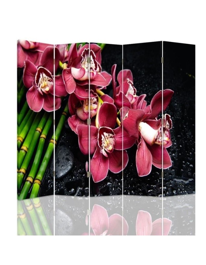 Parawan Orchidea z bambusem - feeby.pl