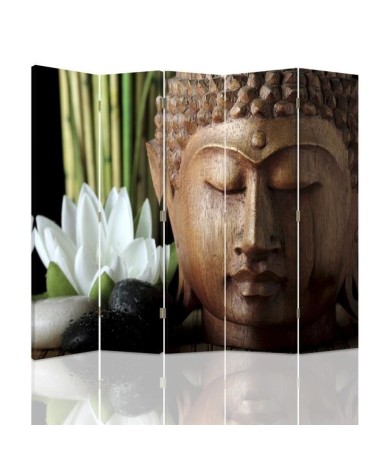 Parawan Budda w drewnie - feeby.pl