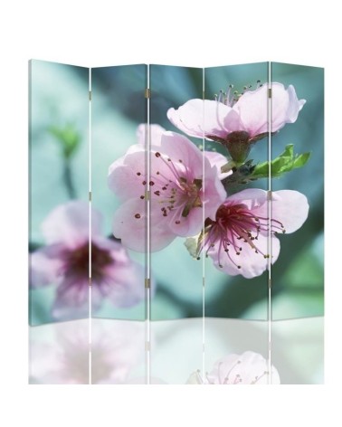 Decorative screen - Cherry blossom in close-up | FEEBY