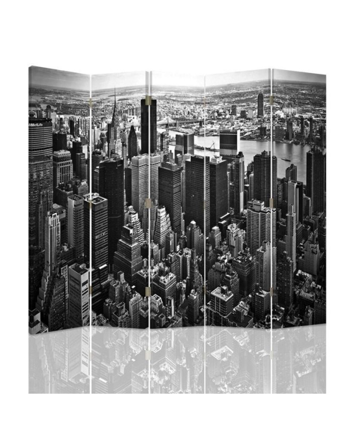 Parawan Manhattan w czerni i bieli - feeby.pl