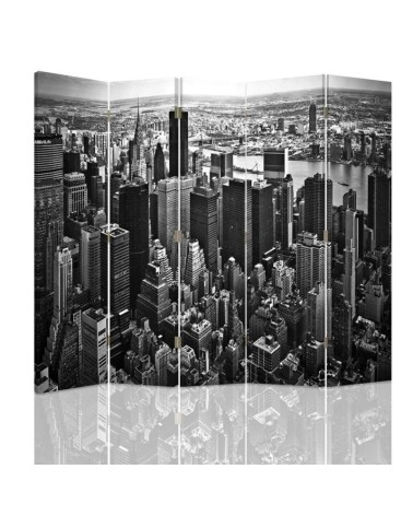 Parawan Manhattan w czerni i bieli - feeby.pl