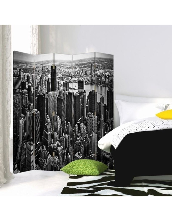 Parawan Manhattan w czerni i bieli - feeby.pl