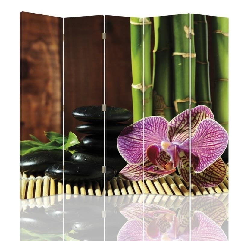 Parawan Kamyki i orchidea - feeby.pl