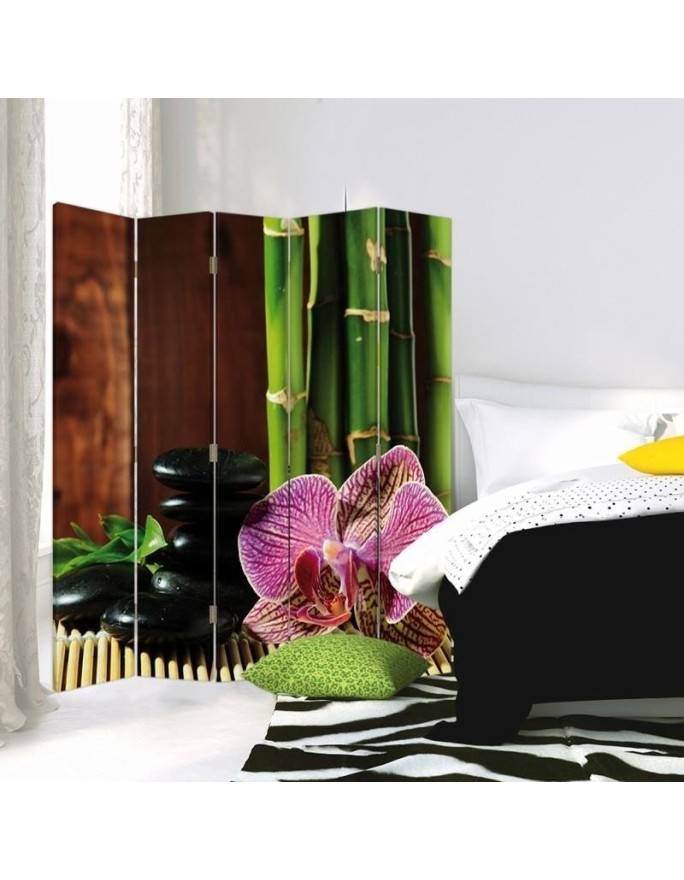 Parawan Kamyki i orchidea - feeby.pl