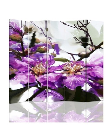 Double-sided wall screen - Magnetic flowers | FEEBY