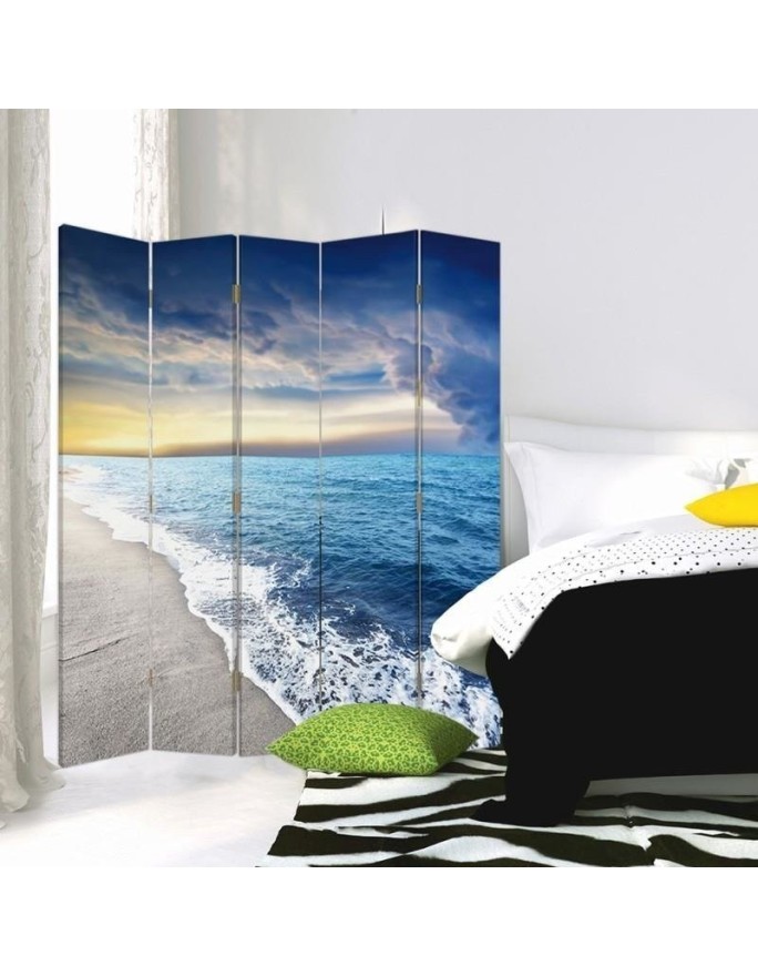 Living room divider - Clouds on the seashore | FEEBY