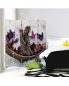 Parawan Budda we fioletowych płatkach - feeby.pl